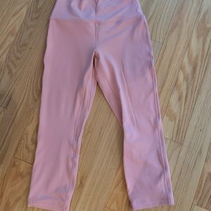 Pink puff lululemon align leggings 21 inch